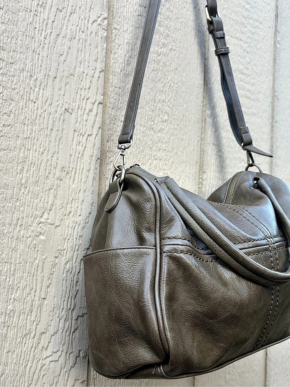 Antik Kraft Leather Shoulder Bag